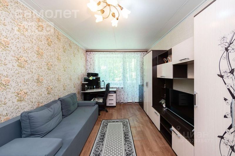 Продажа 2-комнатной квартиры 44,3 м², 2/4 этаж