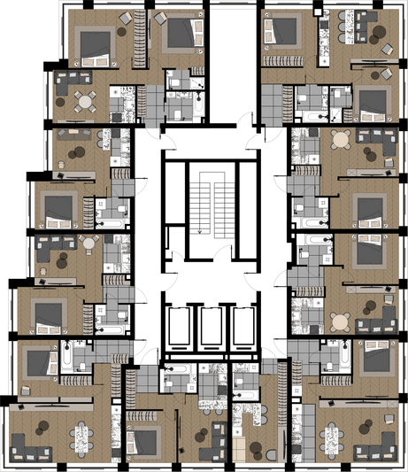 Продажа 2-комнатной квартиры 31 м², 3/20 этаж