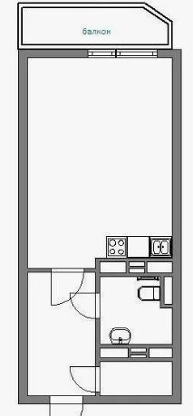 Продажа квартиры-студии 27,6 м², 16/25 этаж