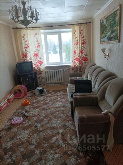 Продажа 3-комнатной квартиры 59,9 м², 2/2 этаж