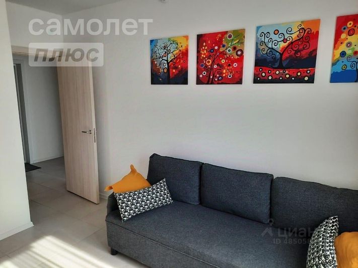 Продажа 1-комнатной квартиры 33,4 м², 2/14 этаж