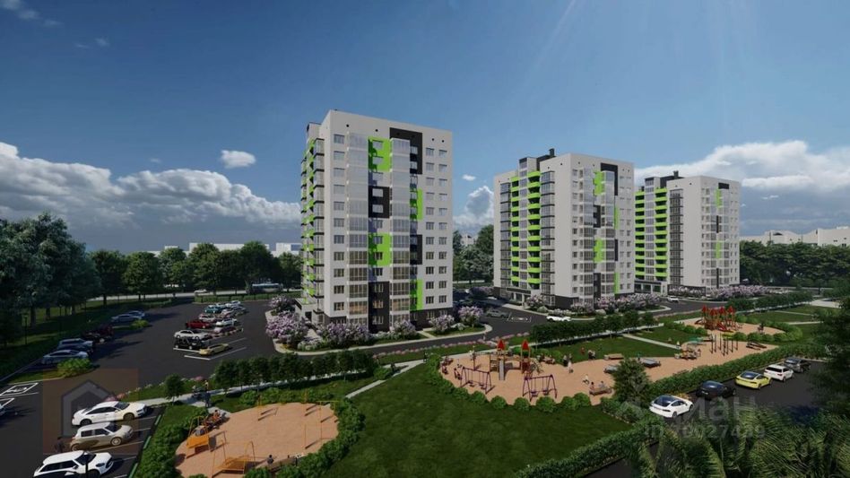 Продажа 1-комнатной квартиры 40 м², 4/12 этаж