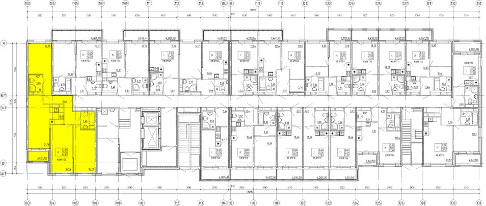 Продажа 3-комнатной квартиры 86,9 м², 1/12 этаж