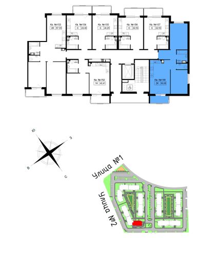 Продажа 2-комнатной квартиры 60,9 м², 3/5 этаж
