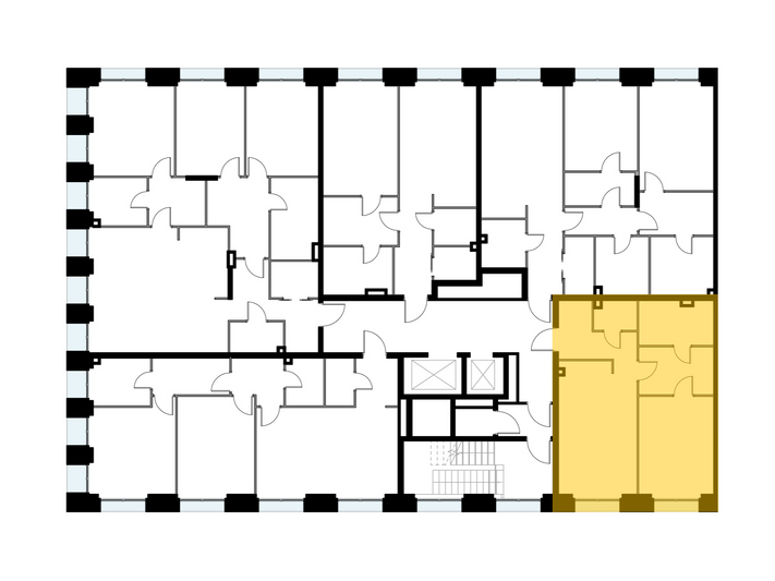 Продажа 2-комнатной квартиры 67,1 м², 2/7 этаж