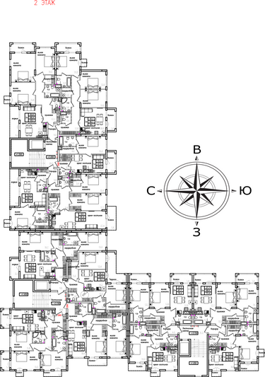 Продажа 3-комнатной квартиры 103,2 м², 2/9 этаж