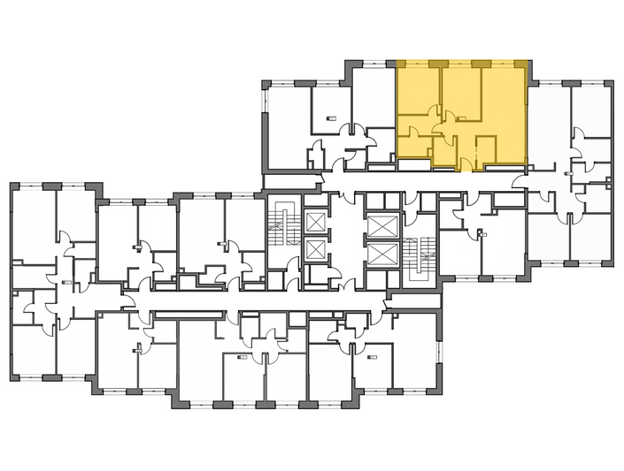 Продажа 2-комнатной квартиры 73,3 м², 2/28 этаж