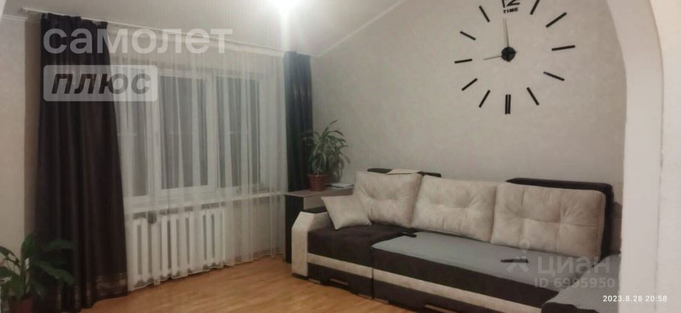 Продажа 2-комнатной квартиры 55,8 м², 6/6 этаж