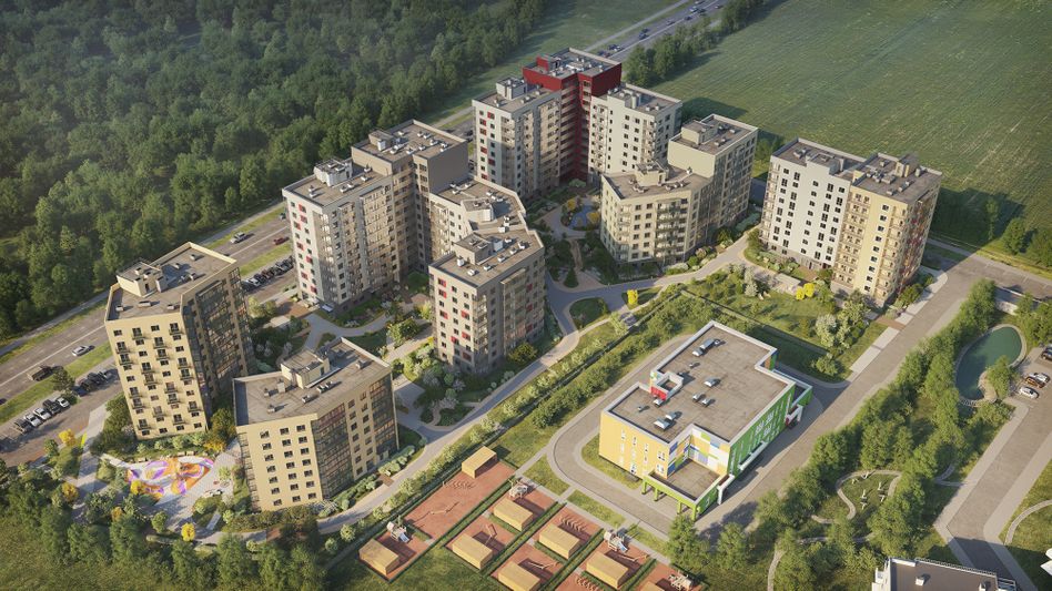 Продажа 1-комнатной квартиры 46,2 м², 3/10 этаж