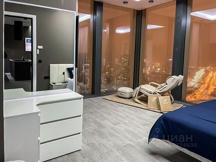 Продажа 2-комнатной квартиры 74 м², 43/78 этаж