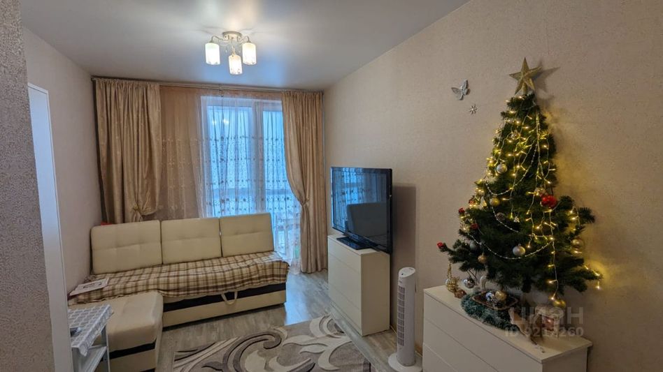 Продажа 1-комнатной квартиры 41,1 м², 2/5 этаж