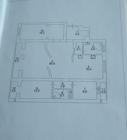 Продажа многокомнатной квартиры 117 м², 7/10 этаж