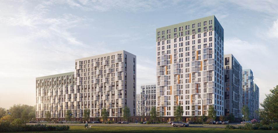 Продажа 1-комнатной квартиры 42,3 м², 16/17 этаж