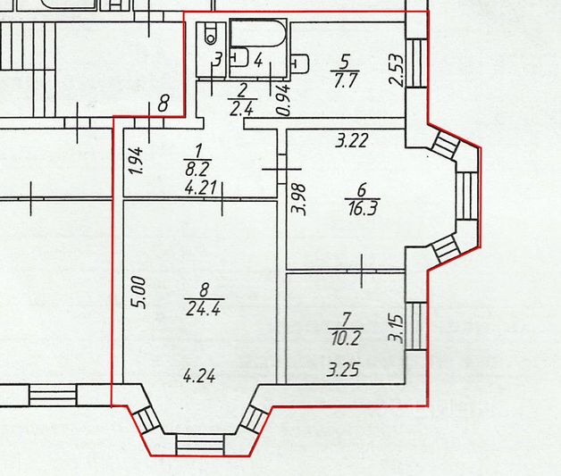 Продажа 3-комнатной квартиры 72,9 м², 1/3 этаж
