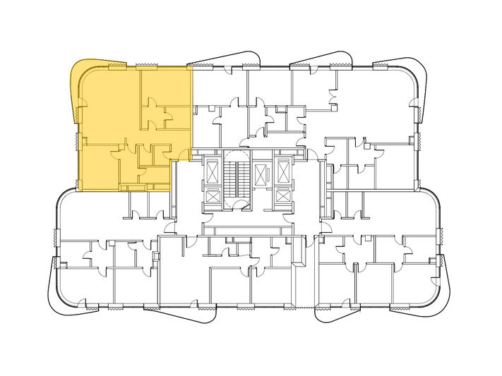 Продажа 2-комнатной квартиры 118,2 м², 7/14 этаж