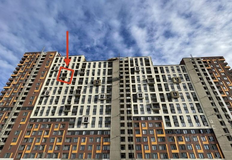 Продажа 1-комнатной квартиры 39,4 м², 16/22 этаж