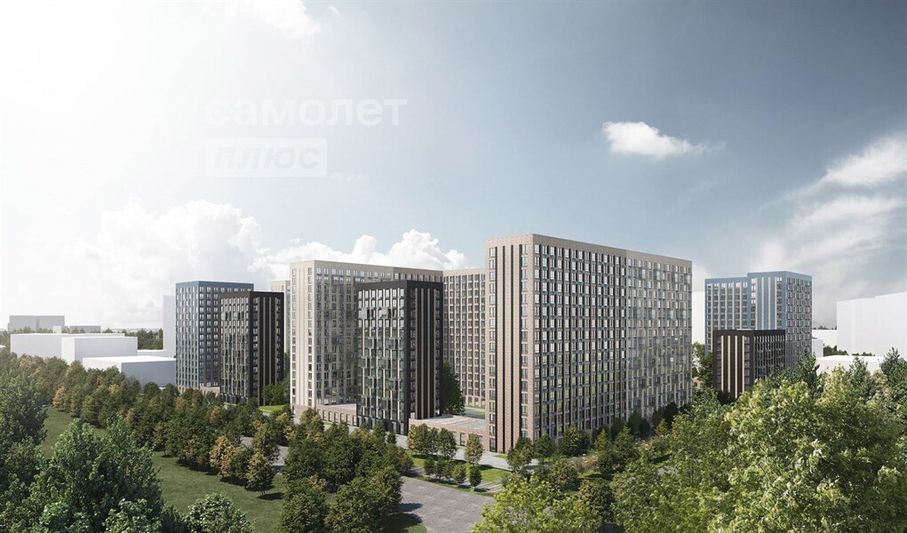 Продажа 3-комнатной квартиры 51,8 м², 13/17 этаж