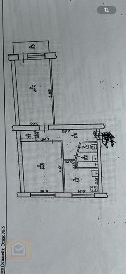 Продажа 2-комнатной квартиры 49 м², 5/5 этаж