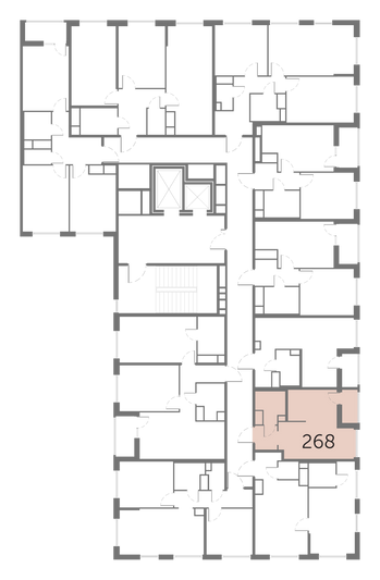 Продажа квартиры-студии 24,8 м², 3/10 этаж