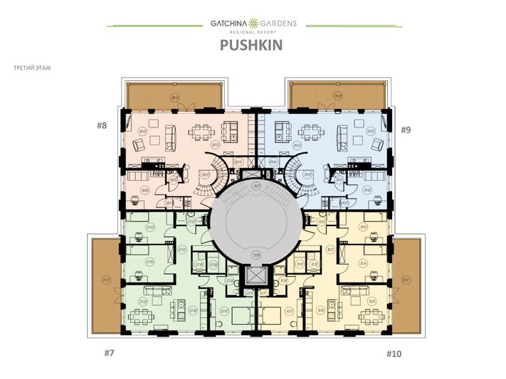 Продажа многокомнатной квартиры 194,6 м², 3/4 этаж