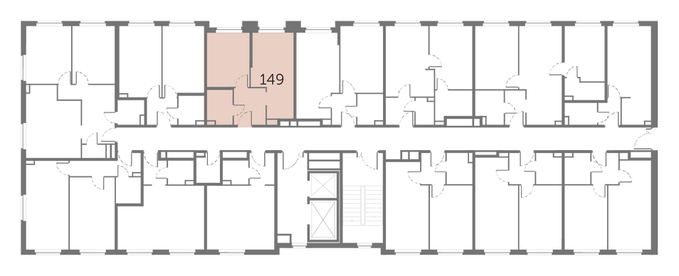 Продажа 1-комнатной квартиры 34,8 м², 3/11 этаж