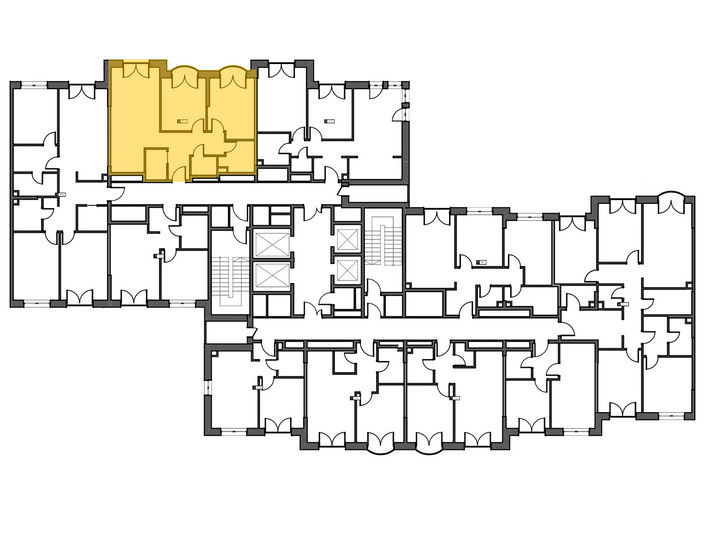 Продажа 2-комнатной квартиры 69,4 м², 21/28 этаж
