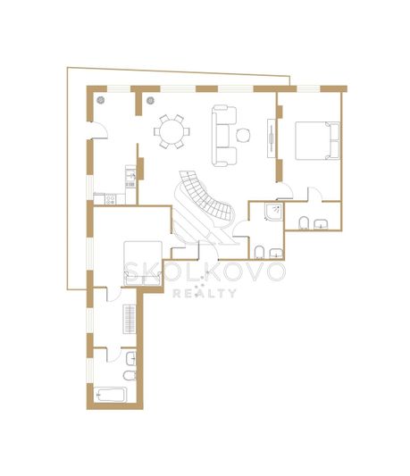 Продажа 4-комнатной квартиры 155 м², 14/14 этаж