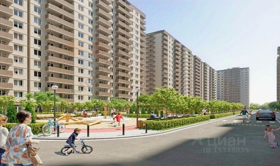 Продажа 1-комнатной квартиры 35,9 м², 15/16 этаж