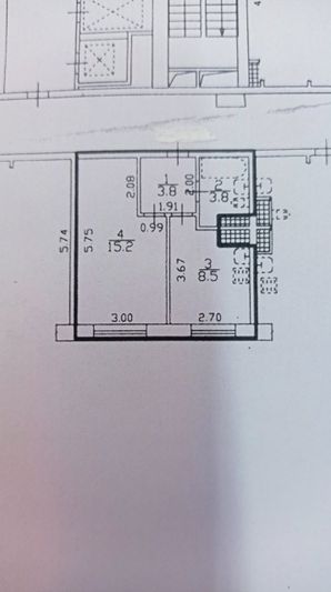 Продажа 1-комнатной квартиры 31,3 м², 2/17 этаж