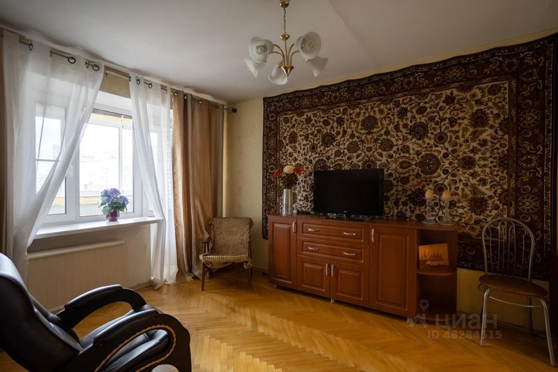 Продажа 1-комнатной квартиры 43,5 м², 7/16 этаж