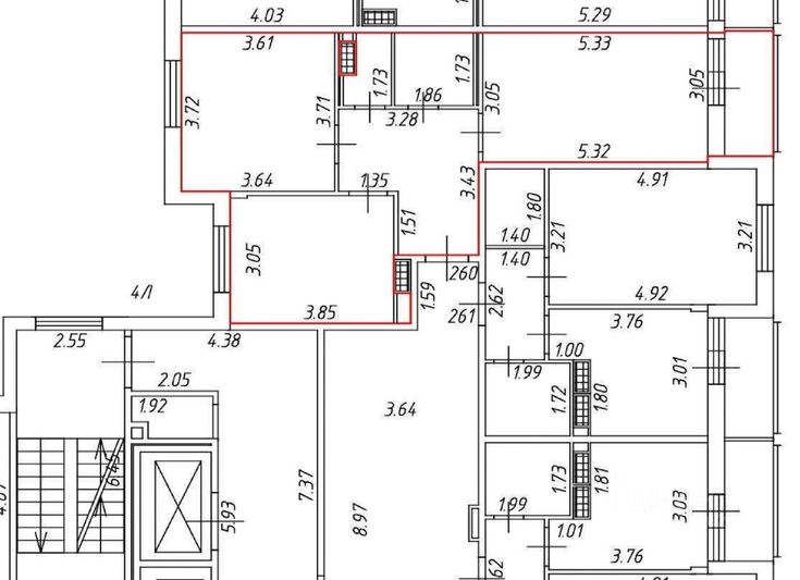 Продажа 2-комнатной квартиры 57 м², 9/12 этаж