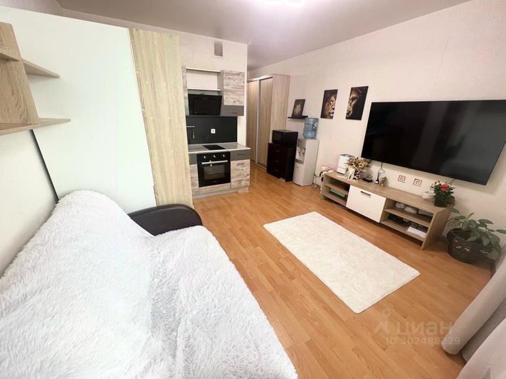 Продажа 1-комнатной квартиры 28 м², 20/25 этаж