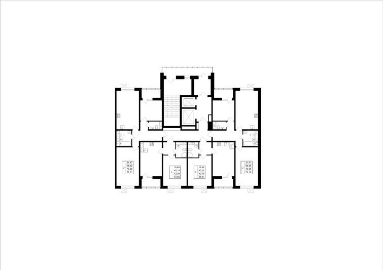 Продажа 1-комнатной квартиры 42,1 м², 11/15 этаж