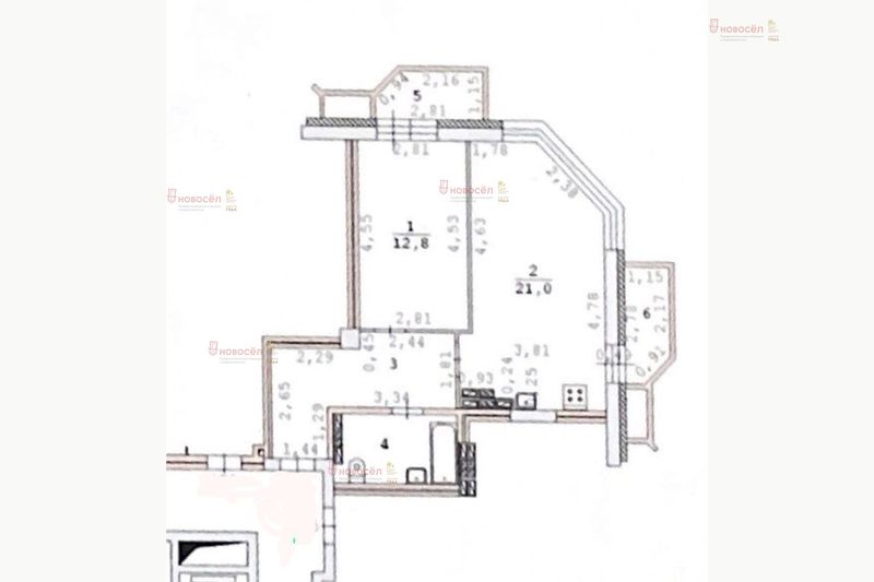 Продажа 1-комнатной квартиры 48 м², 15/25 этаж