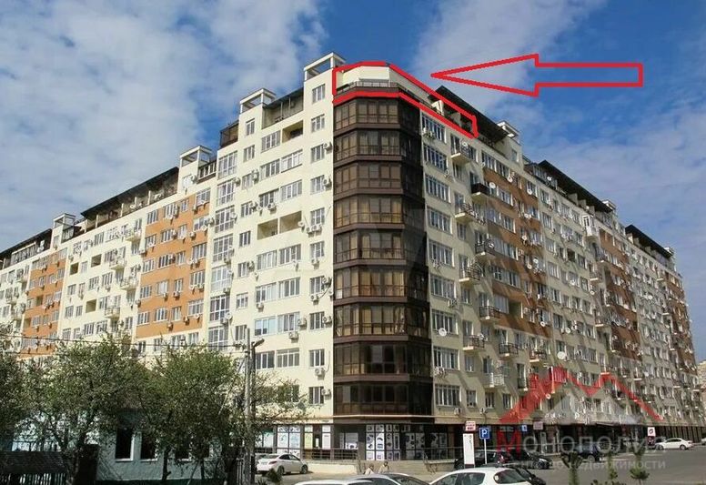 Продажа 2-комнатной квартиры 59 м², 11/11 этаж