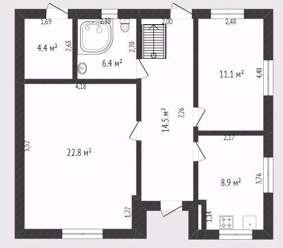 Продажа дома, 227 м², с участком 6 соток