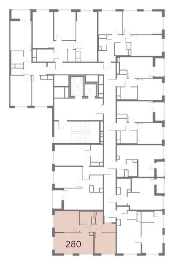 Продажа 2-комнатной квартиры 46,1 м², 4/10 этаж