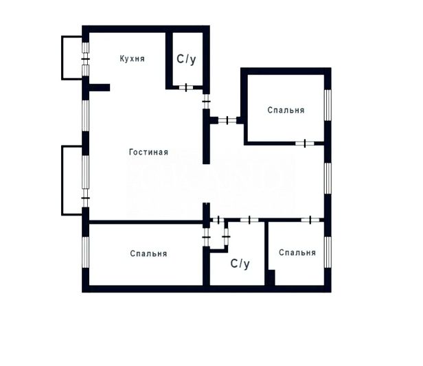 Продажа 4-комнатной квартиры 140 м², 5/8 этаж