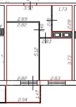 Продажа 1-комнатной квартиры 35,6 м², 4/17 этаж