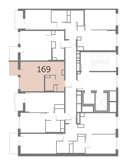 Продажа квартиры-студии 28,7 м², 9/10 этаж