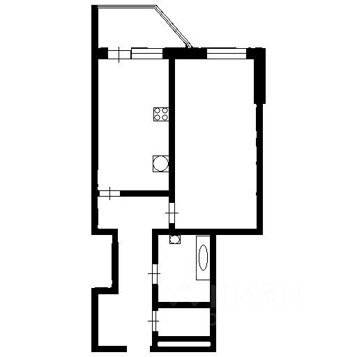 Аренда 1-комнатной квартиры 50 м², 5/17 этаж