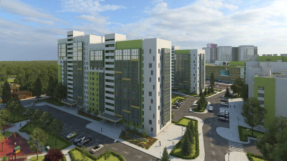 Продажа 2-комнатной квартиры 46,3 м², 22/22 этаж