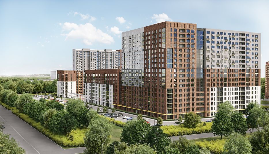 Продажа 2-комнатной квартиры 53,4 м², 5/18 этаж