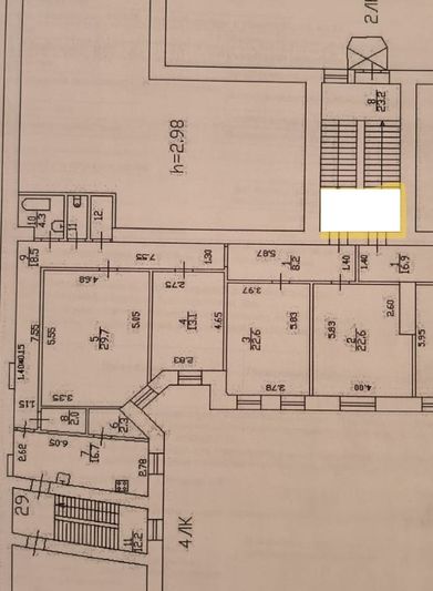 Продажа 4-комнатной квартиры 144 м², 6/6 этаж