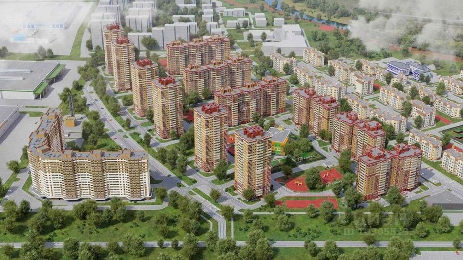 Продажа 1-комнатной квартиры 41,2 м², 9/17 этаж