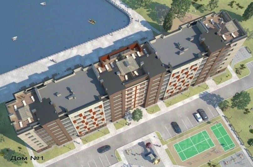 Продажа квартиры-студии 56 м², 2/6 этаж