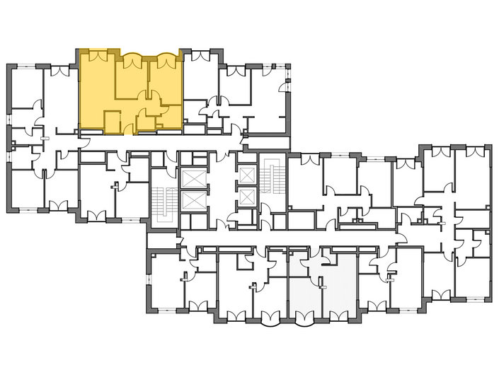 Продажа 2-комнатной квартиры 69,4 м², 23/28 этаж