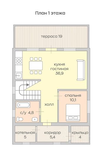 Продажа дома, 160 м², с участком 6 соток