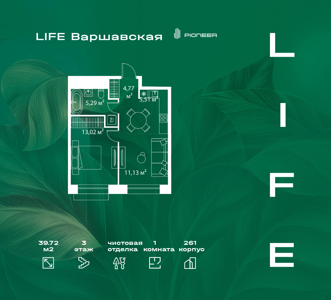 Квартал «LIFE Варшавская» (Лайф Варшавская) цены на квартиры от  официального застройщика — купить в жилом комплексе «LIFE Варшавская» в  Москве: планировки и отзывы на m2.ru