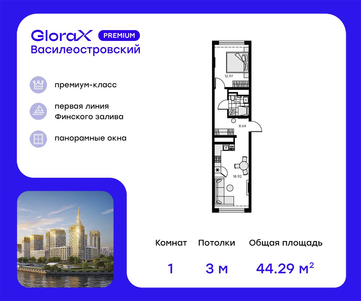 ЖК «GloraX Premium Василеостровский» цены на квартиры от официального  застройщика — купить в жилом комплексе «GloraX Premium Василеостровский» в  Санкт-Петербурге: планировки и отзывы на m2.ru